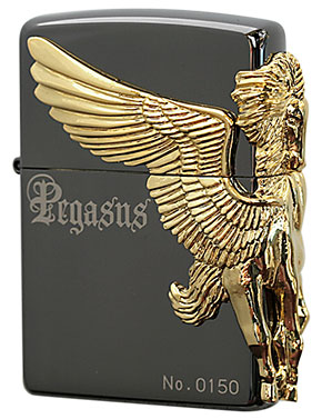 Zippo ジッポー Pegasus （C）Gunmetal
