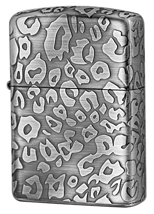 Zippo ジッポー アンティーク LEOPARD（B）Silver