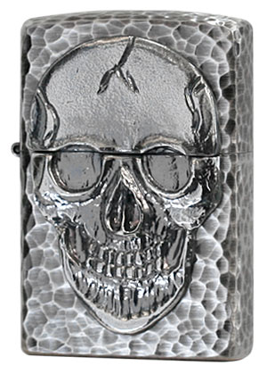 Zippo ジッポー HAMMERED SKULL （B）｜Zippo専門店フラミンゴ：本店