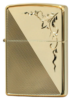 Zippo ジッポー Engine Turned & Hand Cut GP-ETHC（B） メール便可