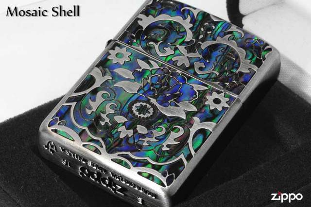 Zippo ジッポー アーマー シェル モザイクシェル ARMOR Mosaic Shell