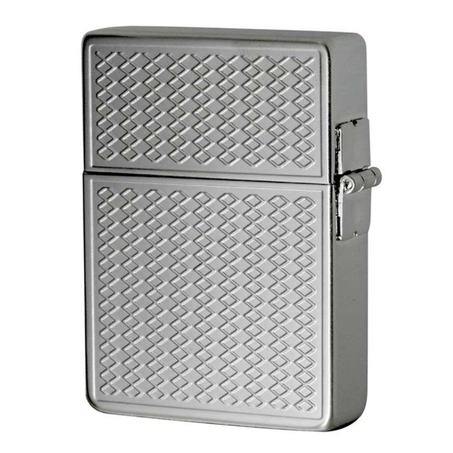 Zippo ジッポー 1935レプリカ グリルメッシュ ニッケルサテン 両面加工