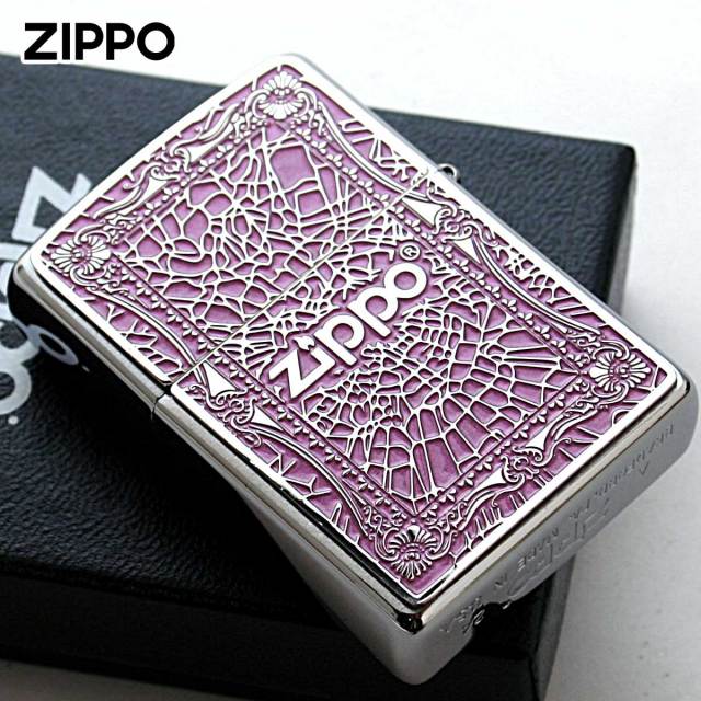 Zippo ジッポー クロス Cross 十字架 ピンク ＃200 メタル