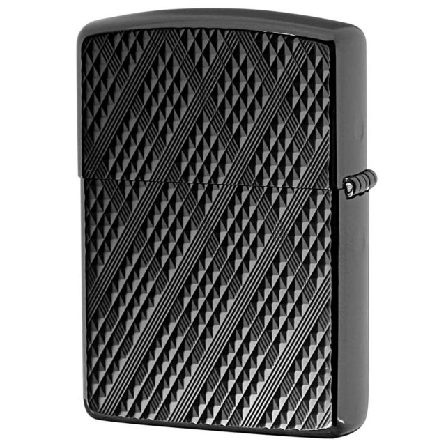 Zippo ジッポー アーマー ディアマンテ ダイアモンド彫刻 ネオブラック