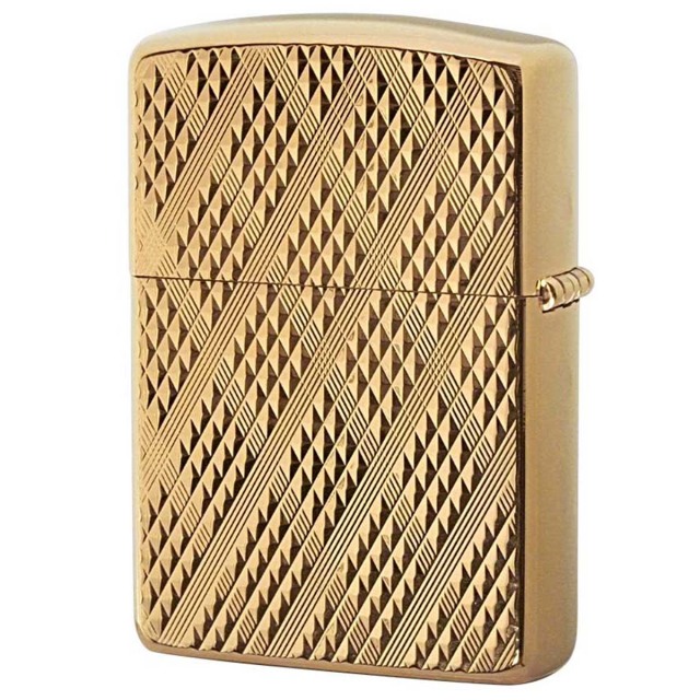 Zippo ジッポー アーマー ディアマンテ ダイアモンド彫刻 金メッキ