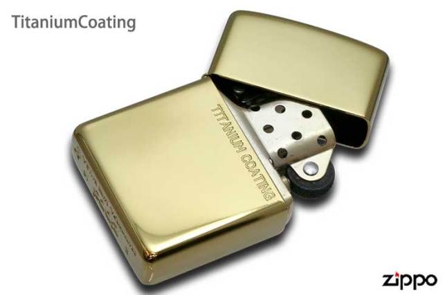 Zippo ジッポー Titanium Coating チタニュームコーティング 162TC-G 