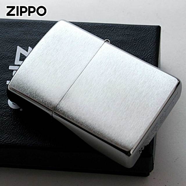Zippo ジッポー パンダ シルバー ＃200 メタルプレート 両面加工