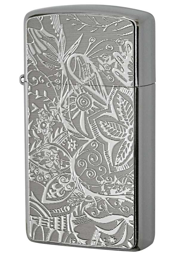 Zippo ジッポー Metal Plate 真鍮板メタルプレート 16MP-ボタニカル メール便可