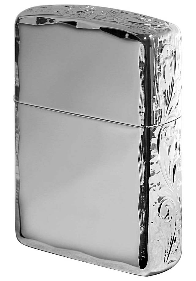 Zippo ジッポー ARMOR アーマー 3HC Hand Cut ホワイトニッケル WN