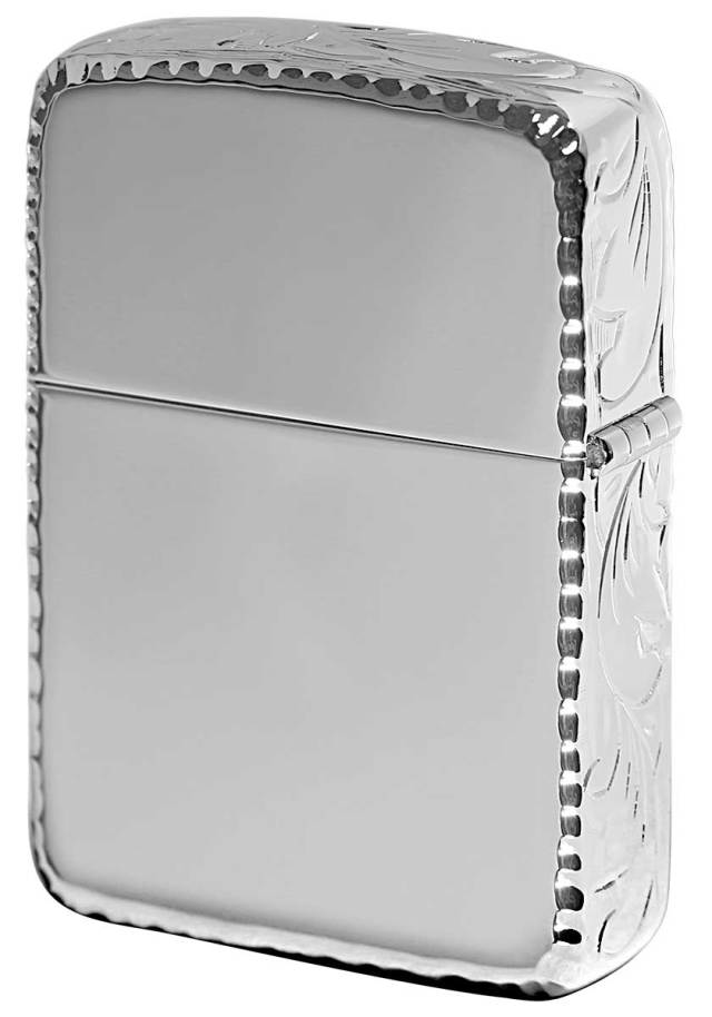 Zippo ジッポー 1941レプリカ 3HC Hand Cut ホワイトニッケル WN