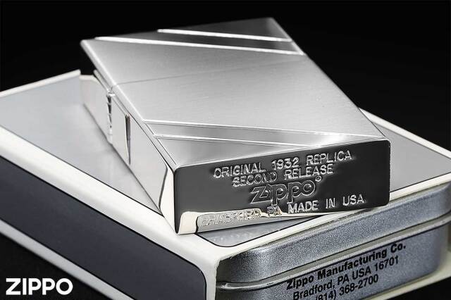 Zippo ジッポー 1932レプリカ セカンドリリース ダイアゴナルカット 