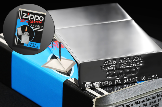 1933年レプリカライター zippo （ZIPPO ジッポ オイルライター 喫煙具 