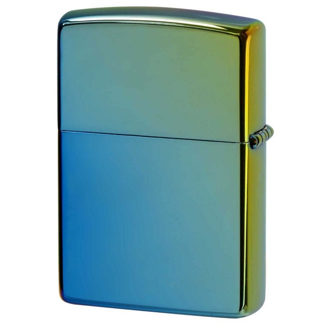 Zippo ジッポー ハート 薔薇 チタニュームコーティング レインボー