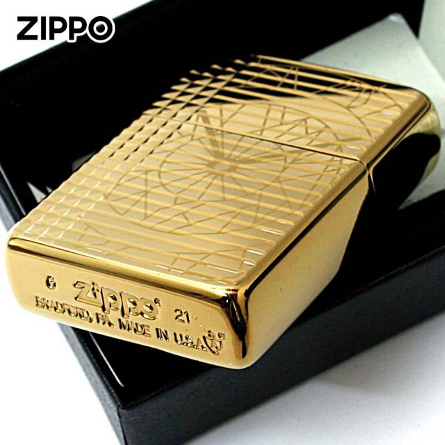Zippo ジッポー アーマー ポリゴン クロック 時計 チタニューム