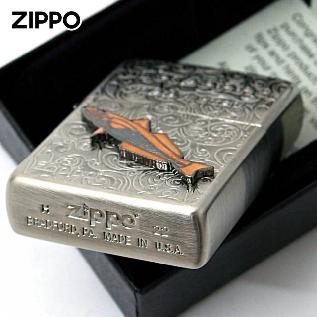 激レア！コカコーラ☆エナメル七宝ビンテージ未使用デッドストック＊フィッシュテール Zippo ジッポー シロギス 鱚 ヴィンテージ 七宝メタル 海水魚 Vintage