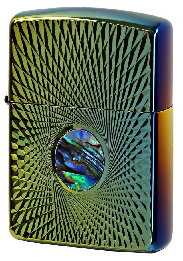 Zippo ジッポー ARMOR Diamond Cut Shell ダイヤモンドカット シェル チタニュームコーティング レインボー TC RAINBOW