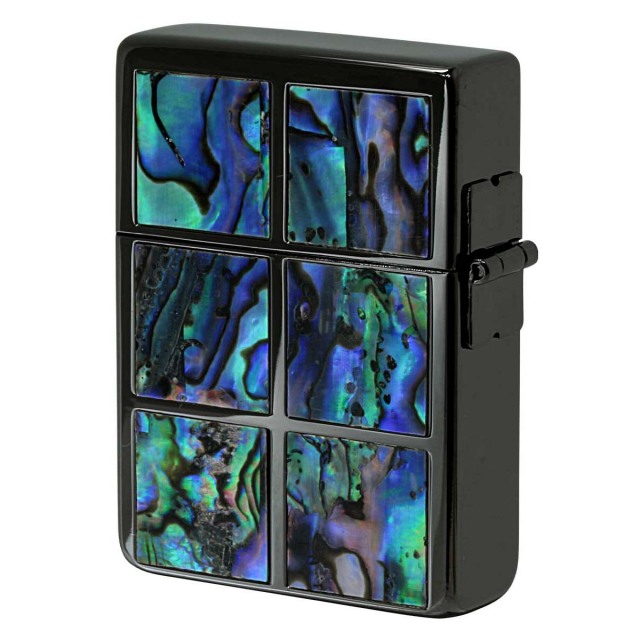 Zippo ジッポー 1935レプリカ シェル 貝 インレイ 象嵌 スクエア 両面 
