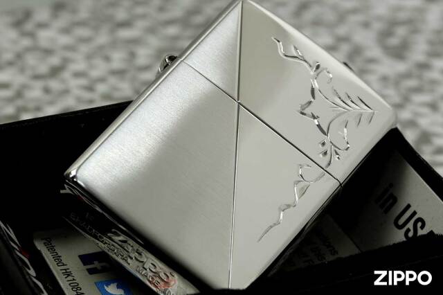 Zippo ジッポー　PT-FILLED 刻印　貴重 Zippo ジッポー 漢字 魂 和柄 Z207KJ-F メール便可｜Zippo専門店