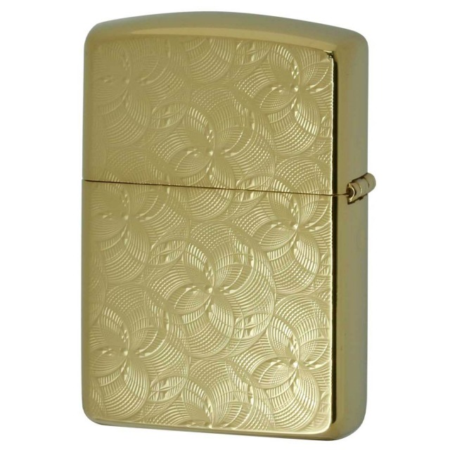Zippo ジッポー アーマー グリッター 両面加工 ゴールドプレート ARMOR  