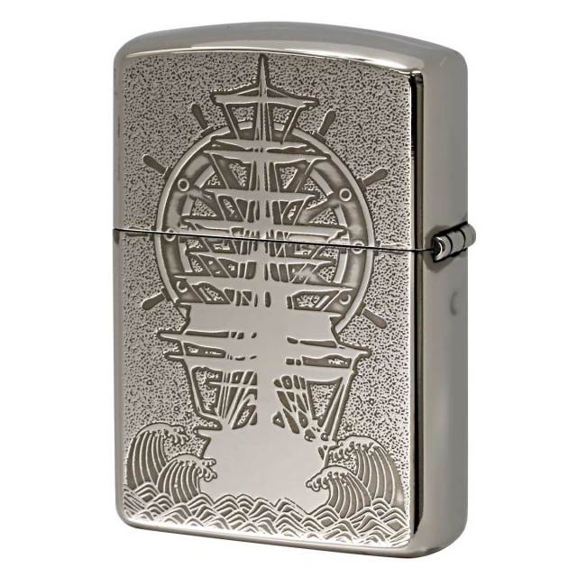 ZIPPO ライター アーマー たっとし シェルワールドマップ 天然貝 
