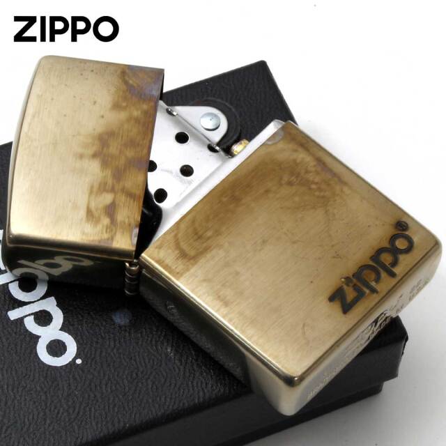 Zippo ジッポー ビンテージ風 ユーズド ZIPPO LOGO 1980年