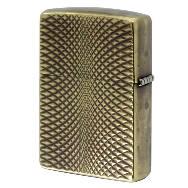 アンテーク Zippo Zippo ジッポー アンティーク風 ユーズド ダイヤモンドカット