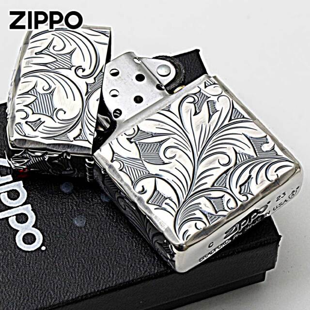 ジッポー　MAVERTEAM アーマー Zippo。5面彫刻.シャインレイカット 希少。MAVERTEAM アーマー Zippo。5面彫刻.シャインレイカット
