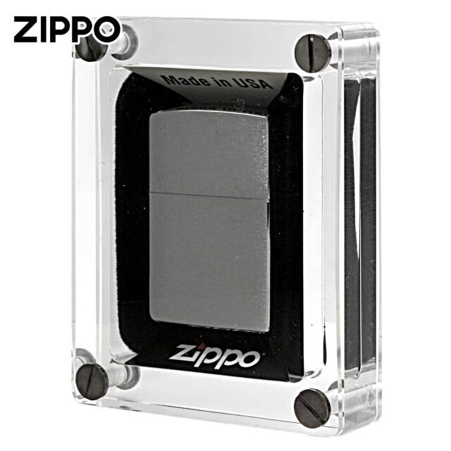 完売✨ジッポー　コレクションケース　ディスプレイ　10個用　ロゴプレート　① ZIPPO Zippo ジッポライター ディスプレイケース 10個収納