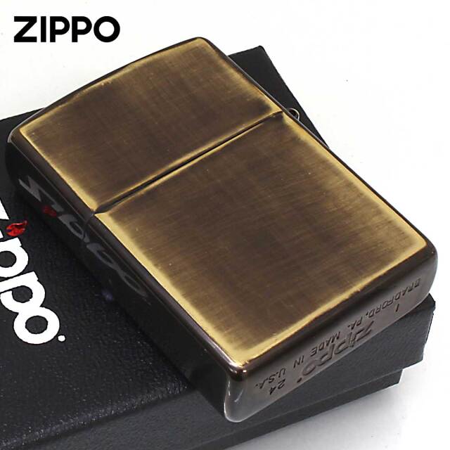 アンテーク　Zippo Zippo ジッポー アンティーク風 ユーズド ダイヤモンドカット