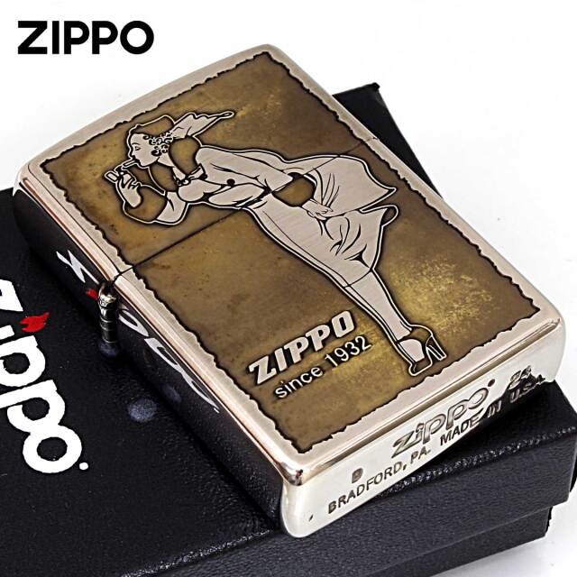希少ウィンディ限定ZIPPO Zippo ジッポー ビンテージ風 ウインディ Windy ユーズド V