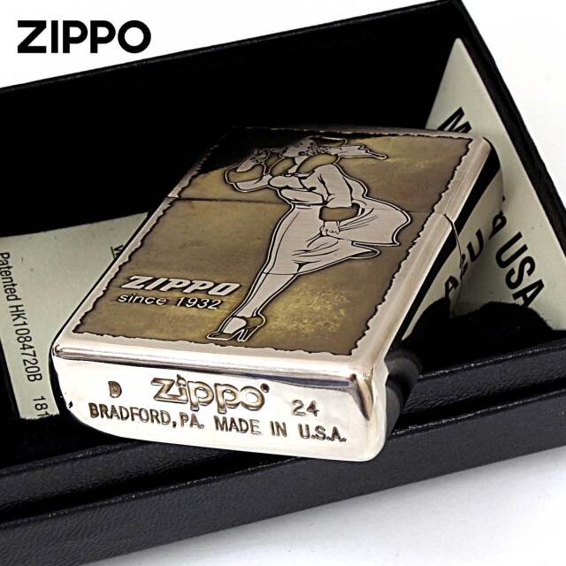 Zippo ジッポー ビンテージ風 ウインディ Windy ユーズド V・WINDY