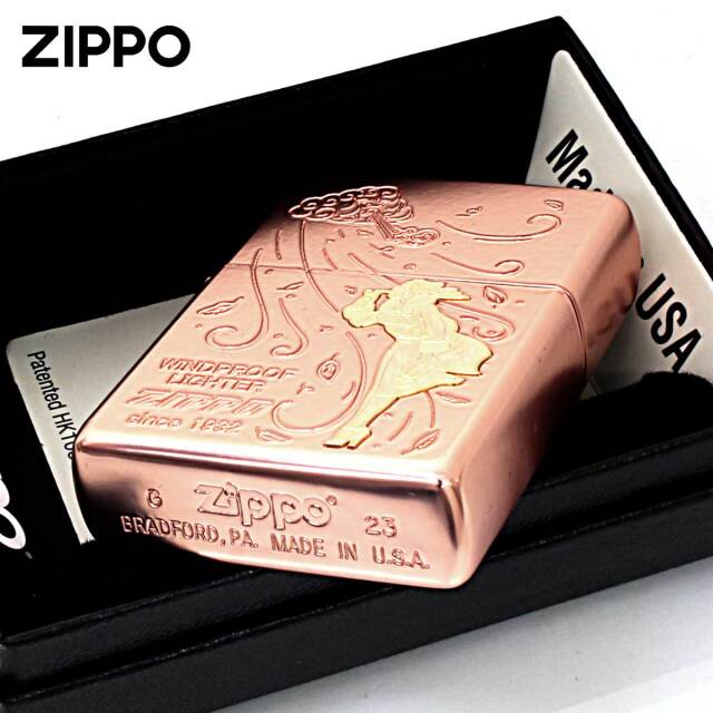 Zippo ジッポー Windy Wind ウインディ 風の中 ピンク Pk メール便可