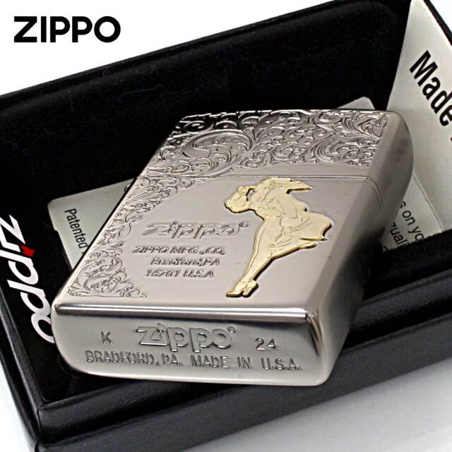 Zippo ジッポー Windy Arabesque ウインディ アラベスク ホワイト