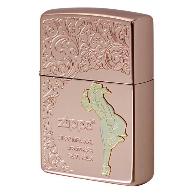 Zippo ジッポー Windy Arabesque ウインディ アラベスク ピンク Pk メール便可