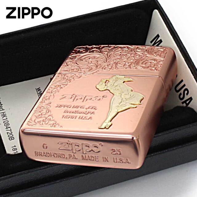 Zippo ジッポー Windy Arabesque ウインディ アラベスク ピンク Pk