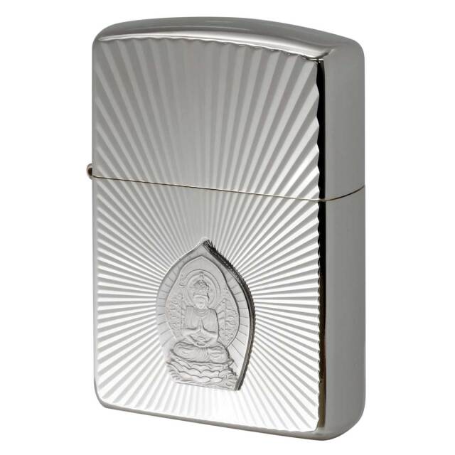 Zippo ジッポー ARMOR アーマー 純銀1000プレート貼り 千手観世音菩薩