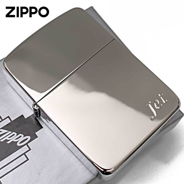 Zippo ジッポー 傷あり 訳あり 1941レプリカ White Nickel 鏡面 Jet