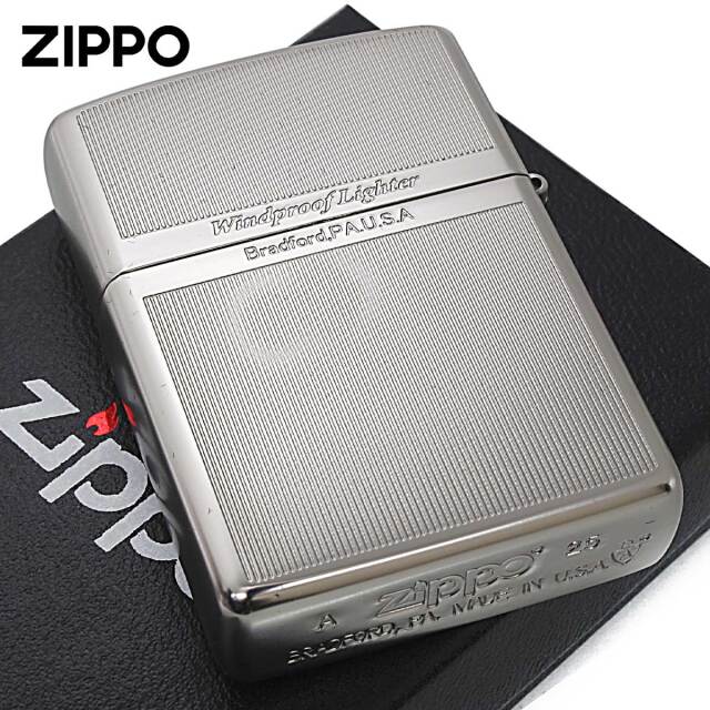 Zippo ジッポー ARMOR アーマー 唐草 アラベスク プレート ホワイト