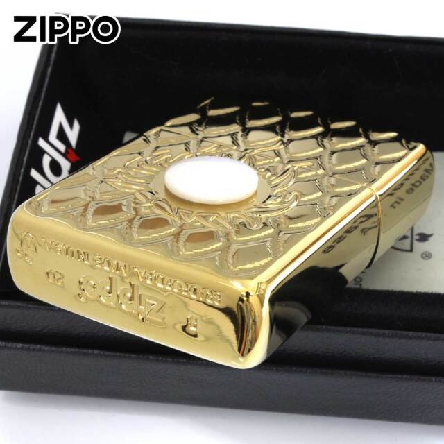 Zippo ジッポー ARMOR Mother of Pearl アーマー 162TC-龍玉 シェル