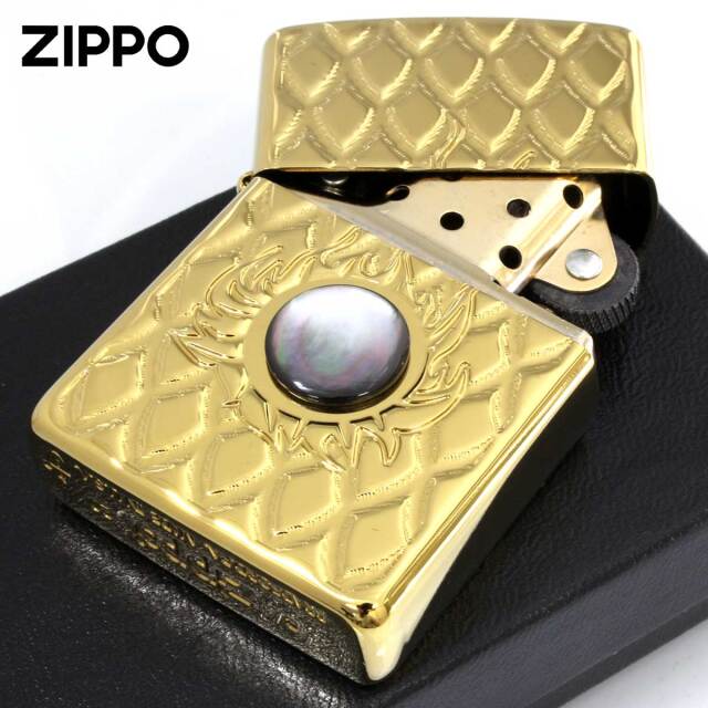 Zippo ジッポー ARMOR Mother of Pearl アーマー 162TC-龍玉 シェル