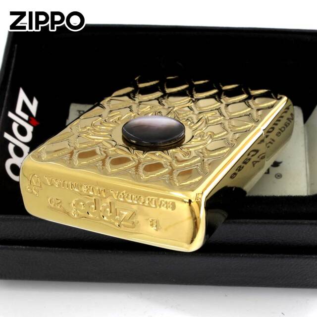 Zippo ジッポー ARMOR Mother of Pearl アーマー 162TC-龍玉 シェル
