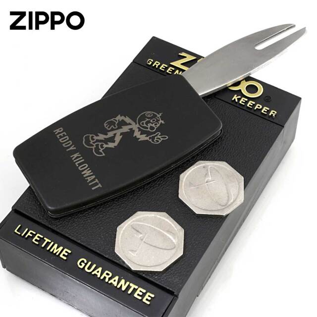 Zippo ジッポー グリーンフォーク ゴルフマーカー レディキロワット