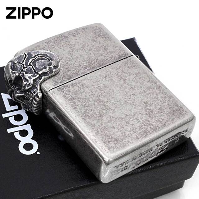 Zippo ジッポー Baby Skull Metal サイド スカル メタル ニッケル