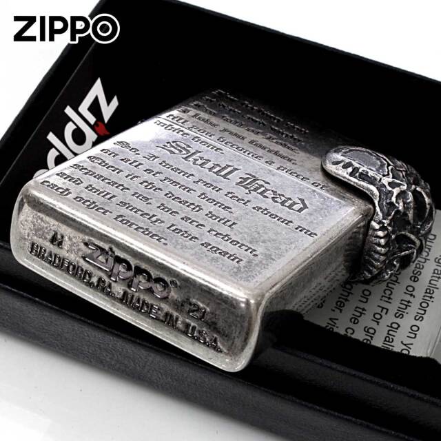 Zippo ジッポー Baby Skull Metal サイド スカル メタル ニッケル