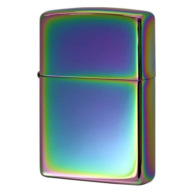 Zippo ジッポー 無地 虹 スペクトラム 鏡面 ポリッシュ SPECTRUM No.151 メール便可