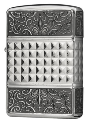 Zippo ジッポー AOMOR CUSTOM LINE 62SI-3D