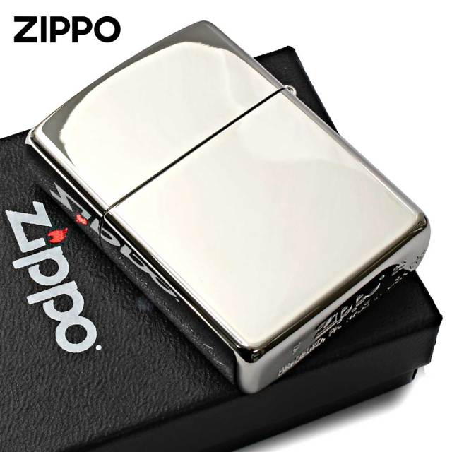 Zippo ジッポー アーマー プラチナコーティング ポリッシュ 鏡面