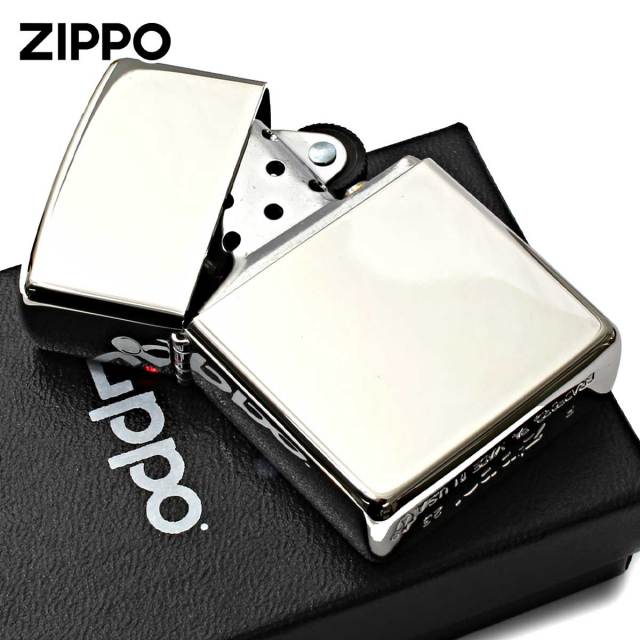 Zippo ジッポー アーマー プラチナコーティング ポリッシュ 鏡面