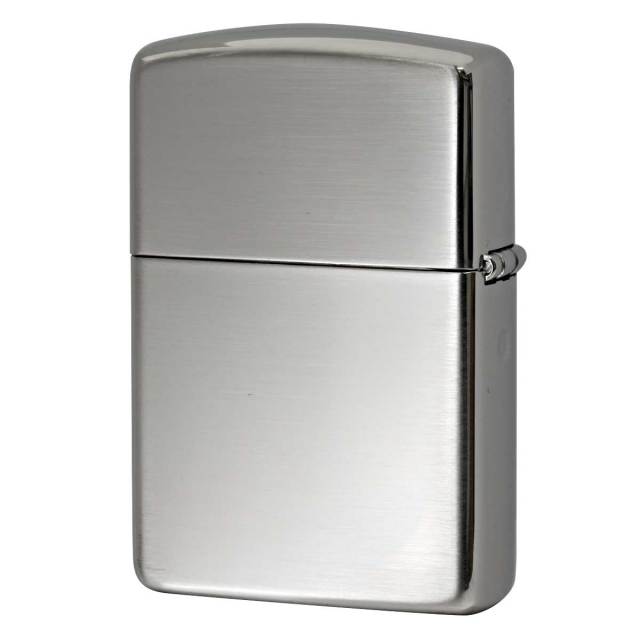 Zippo ジッポー アーマー プラチナコーティング つや消し サテン