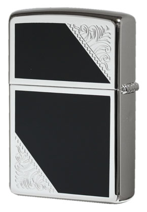 Zippo ジッポー ベネチアンデザイン アラベスク 唐草 両面加工